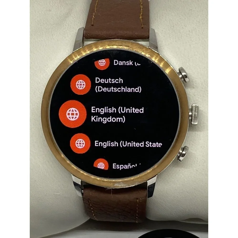 Fossil Gen 4 Authentic Digital Dial Smart Watch Custom Band FTW6016 DC88